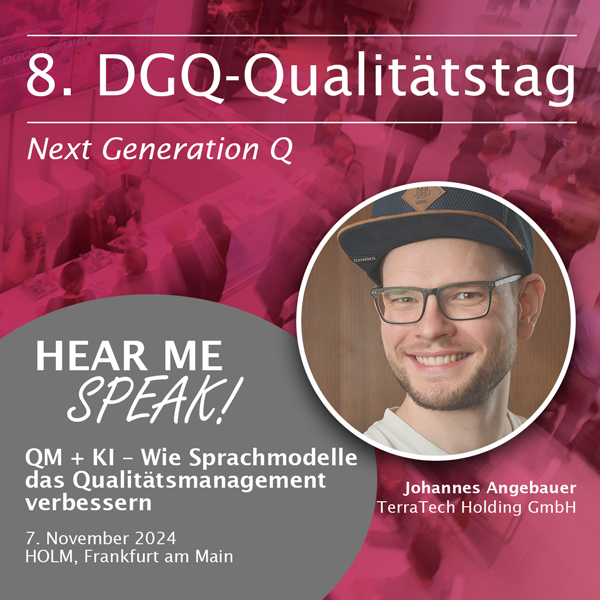 TerraTech | Blog | DGQ Qualitätstag